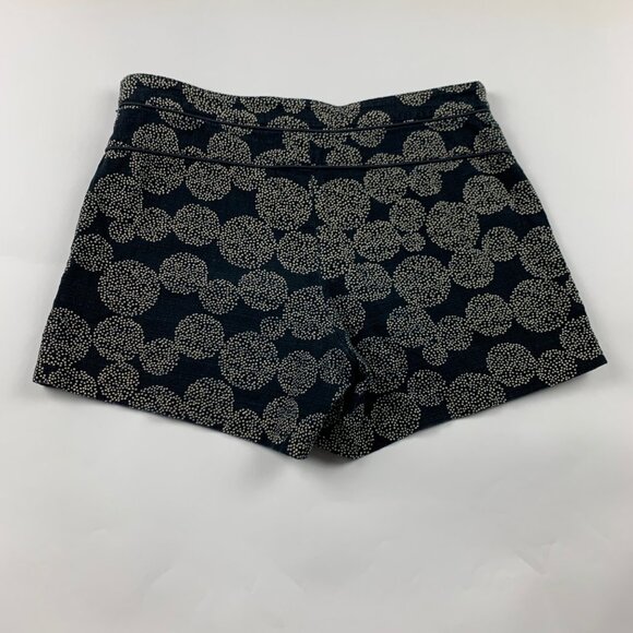Cartonnier Black Dot Printed Canvas Side Zip Shorts 4 - Picture 6 of 6